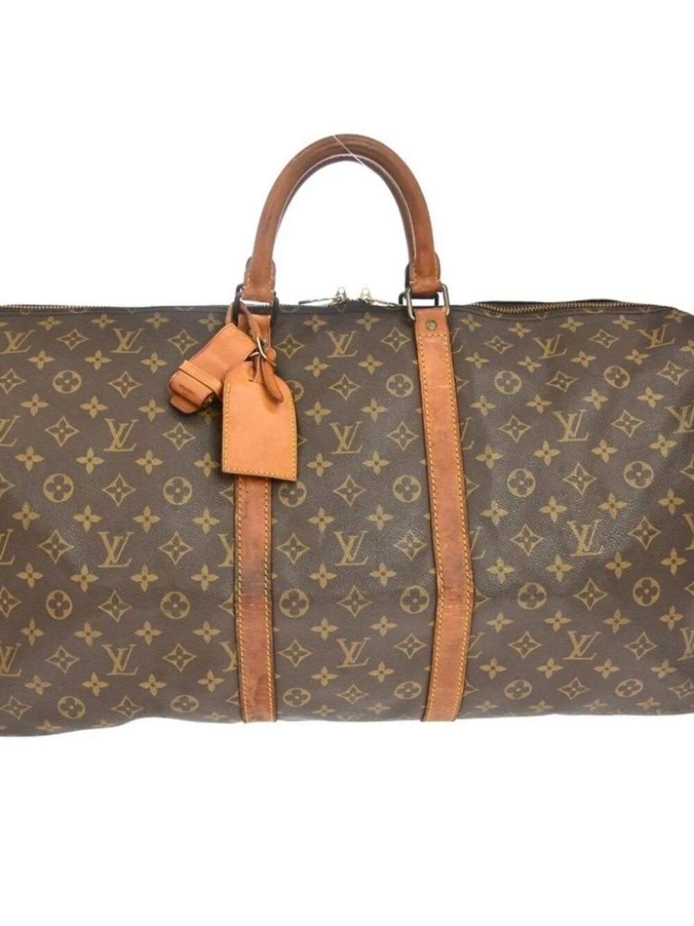 LOUIS VUITTON KEEPALL 55 TRAVEL HANDBAG MONOGRAM